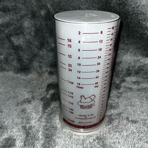 Pampered Chef Measure All 2 Cup Wet Dry Solid Measuring Cup